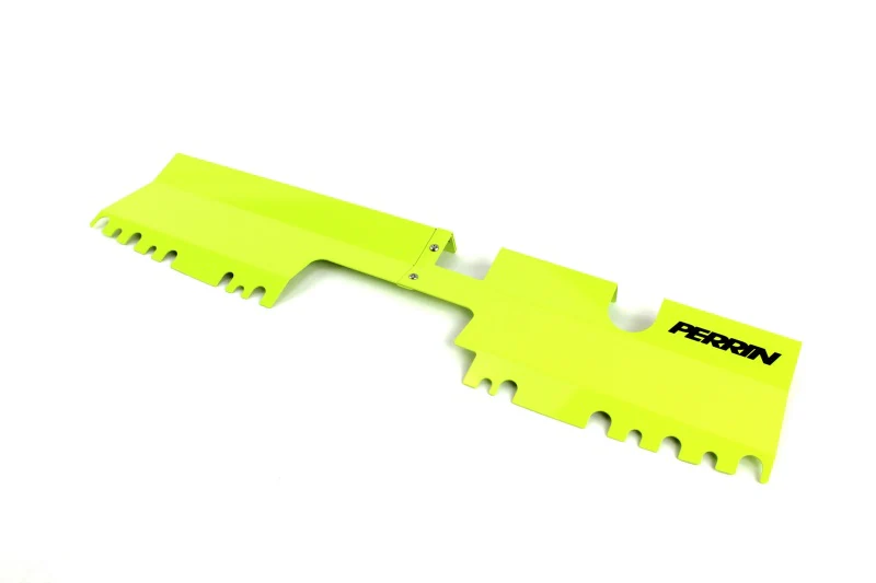 PERRIN 15-21 Subaru WRX/STI Radiator Shroud (With/Without OEM Intake Scoop) - Neon Yellow - Image 10