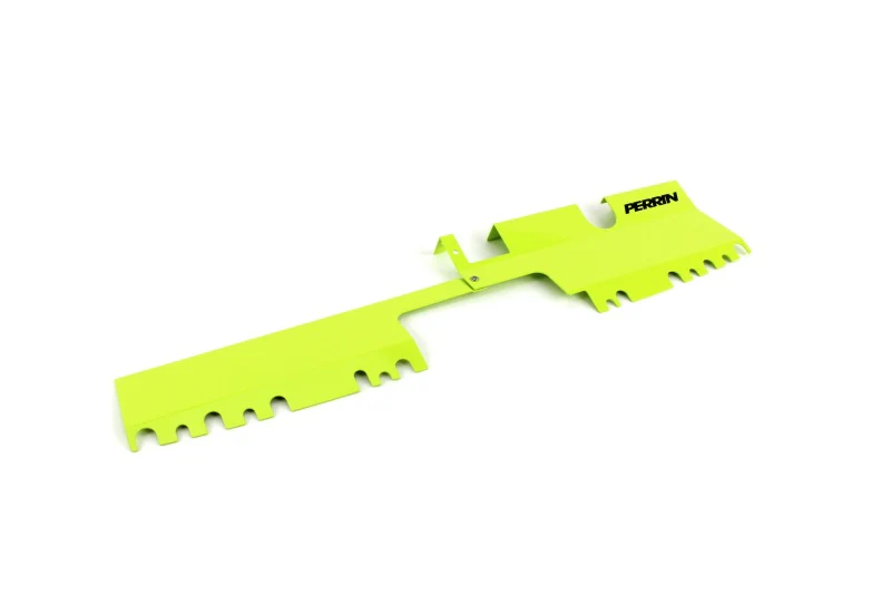 PERRIN 15-21 Subaru WRX/STI Radiator Shroud (With/Without OEM Intake Scoop) - Neon Yellow - Image 9