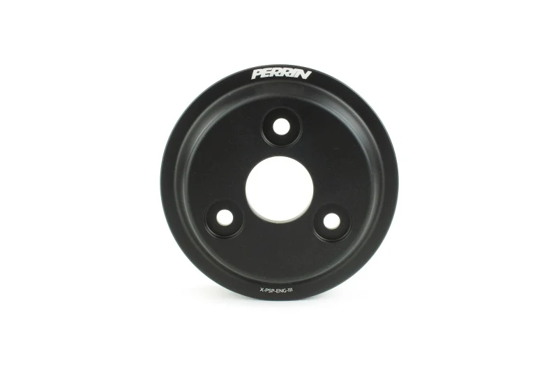 PERRIN 22-26 Subaru WRX / 21-25 Crosstrek / 20-25 LGT/OBXT/FXT Lightweight Water Pump Pulley - Black