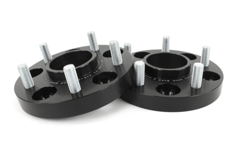 PERRIN 17-21 Honda Civic Si / 22-26 Acura Integra 64.1mm 5x114.3 Wheel Spacers 20mm - Pair - Image 2