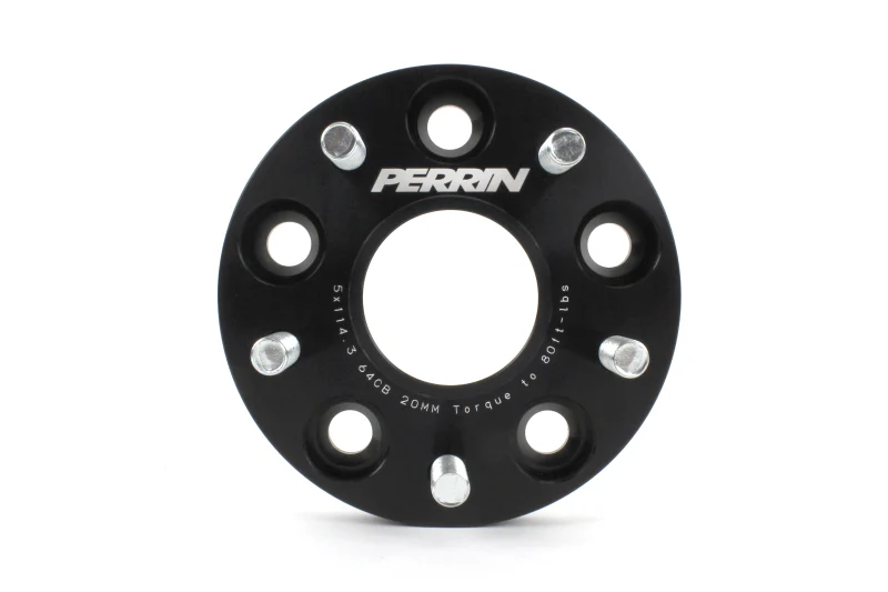 PERRIN 17-21 Honda Civic Si / 22-26 Acura Integra 64.1mm 5x114.3 Wheel Spacers 20mm - Pair - Image 7