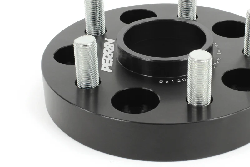 PERRIN 17-25 Honda Civic Type R / 22-26 Acura Integra Type S 64.1mm 5x120 Wheel Spacers 27mm - Pair - Image 4