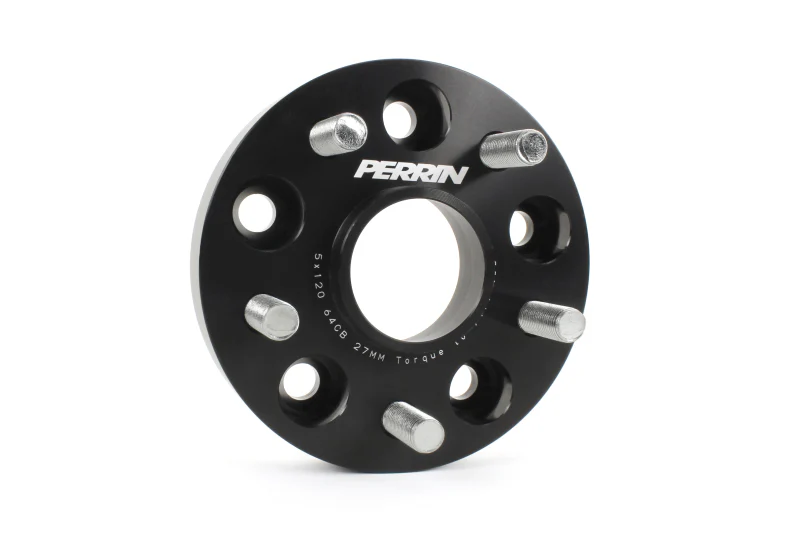 PERRIN 17-25 Honda Civic Type R / 22-26 Acura Integra Type S 64.1mm 5x120 Wheel Spacers 27mm - Pair - Image 5
