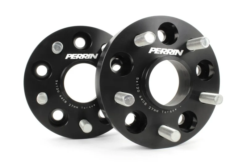 PERRIN 17-25 Honda Civic Type R / 22-26 Acura Integra Type S 64.1mm 5x120 Wheel Spacers 27mm - Pair - Image 6