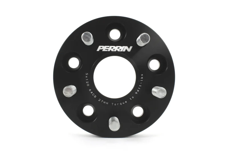 PERRIN 17-25 Honda Civic Type R / 22-26 Acura Integra Type S 64.1mm 5x120 Wheel Spacers 27mm - Pair - Image 8