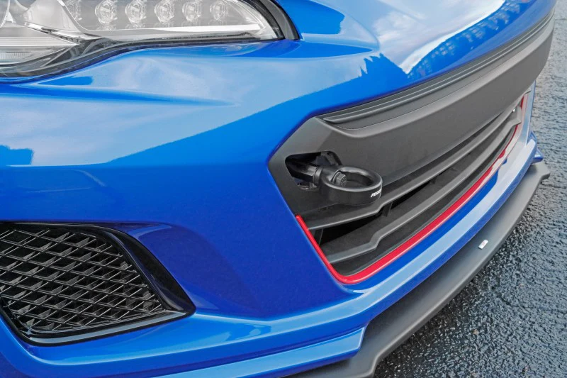 PERRIN 18-21 Subaru WRX & STI / 13-25 BRZ / 17-20 Toyota 86 Tow Hook Kit (Front) - Flat Black - Image 14