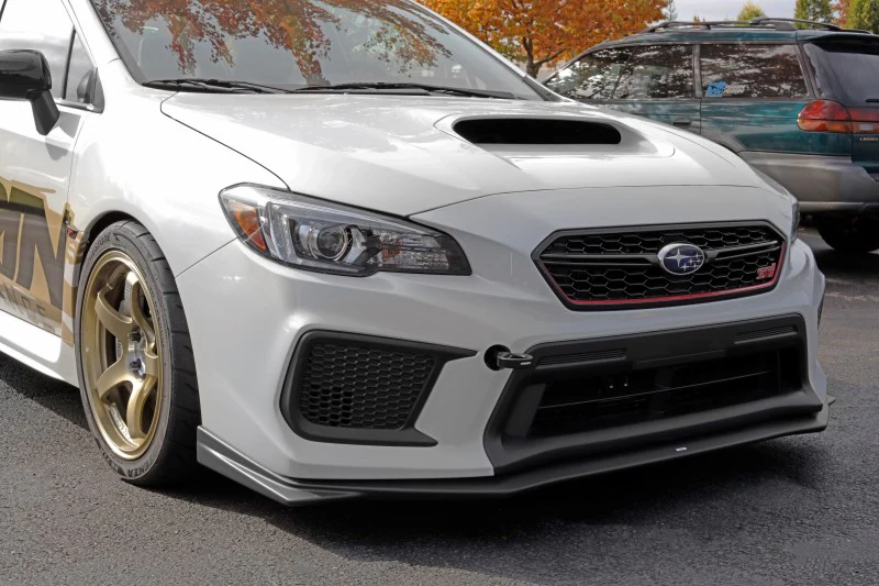 PERRIN 18-21 Subaru WRX & STI / 13-25 BRZ / 17-20 Toyota 86 Tow Hook Kit (Front) - Flat Black - Image 4