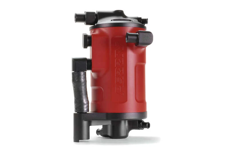 PERRIN 20-25 Subaru Outback XT & Legacy XT / 19-25 Ascent Air Oil Separator - Red - Image 2