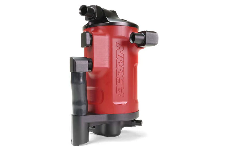 PERRIN 20-25 Subaru Outback XT & Legacy XT / 19-25 Ascent Air Oil Separator - Red - Image 4
