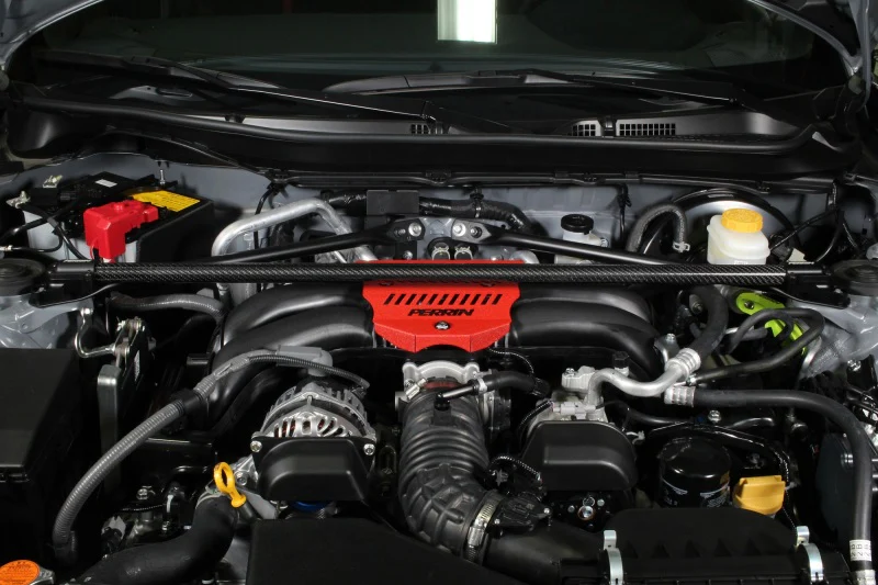 PERRIN 13-25 Subaru BRZ / Toyota GR86/86 / Scion FR-S Front Strut Brace - Carbon Fiber - Image 3