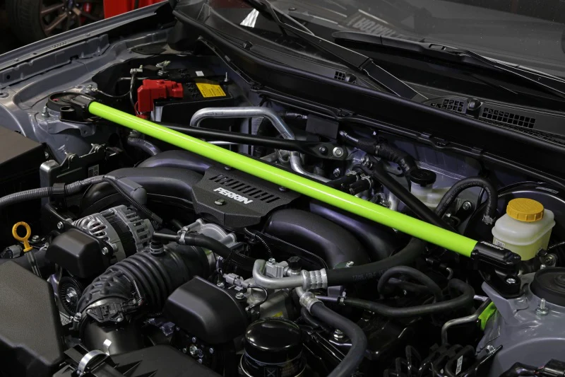 PERRIN 13-26 Subaru BRZ / Toyota GR86/86 / Scion FR-S Front Strut Brace - Neon Yellow - Image 4
