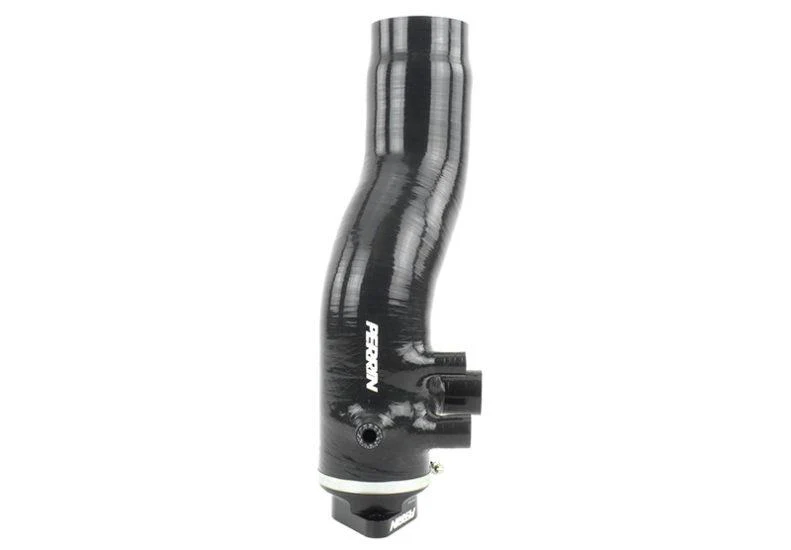 PERRIN 15-21 Subaru WRX / 14-18 Forester XT Turbo Inlet Hose 3in. w/ Turbo Adapter Flange - Black - Image 4