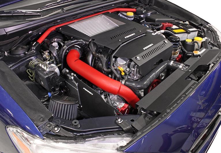 PERRIN 15-21 Subaru WRX Charge Pipe - Red - Image 5