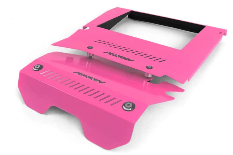 PERRIN 15-21 Subaru WRX Engine Cover Kit (Intercooler & Pulley Covers Incl.) - Hyper Pink - Image 5