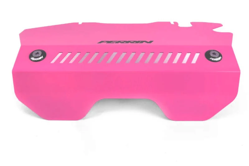PERRIN 15-21 Subaru WRX Engine Cover Kit (Intercooler & Pulley Covers Incl.) - Hyper Pink - Image 6