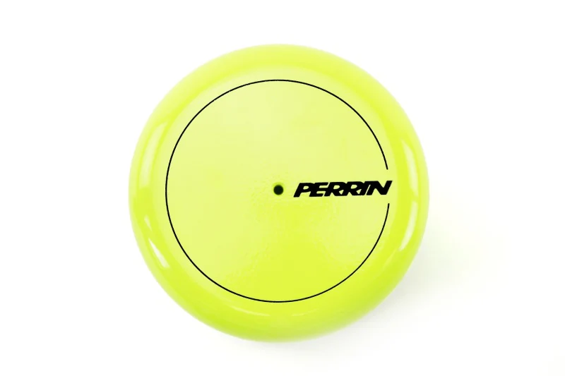 PERRIN 15-26 Subaru WRX & 13-26 BRZ/FR-S/86/GR86 Oil Filter Cover - Neon Yellow - Image 4