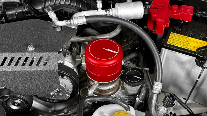 PERRIN 15-26 Subaru WRX & 13-25 BRZ/FR-S/86/GR86 Oil Filter Cover - Red - Image 4