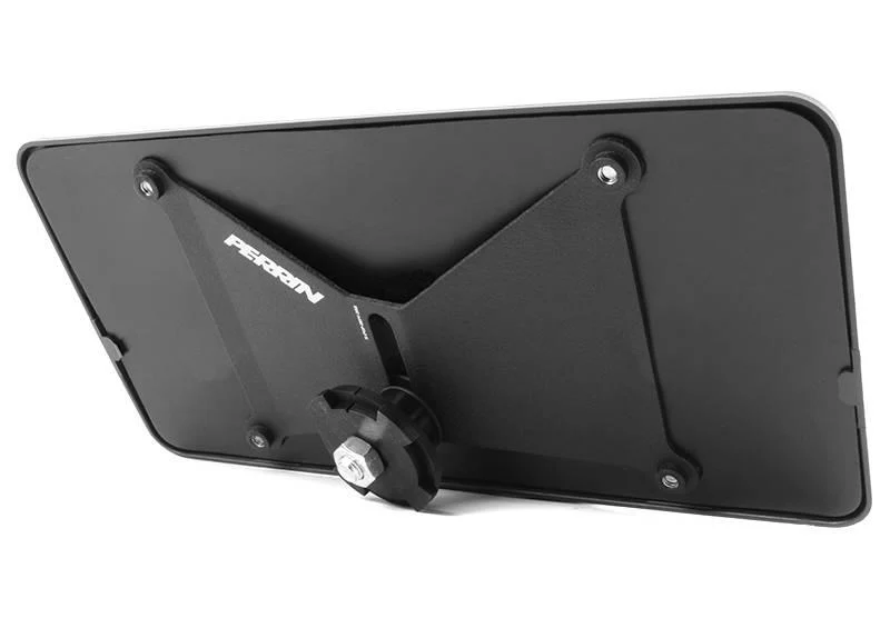 PERRIN 15-17 Subaru WRX/STI (w/FMIC ONLY) License Plate Relocation Kit - Image 3