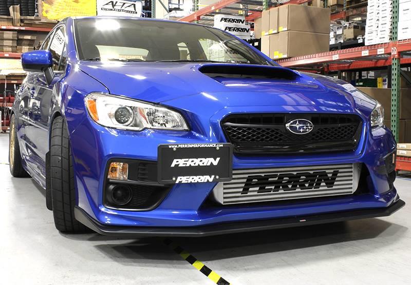 PERRIN 15-17 Subaru WRX/STI (w/FMIC ONLY) License Plate Relocation Kit - Image 4