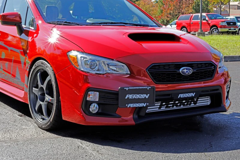 PERRIN 18-21 Subaru WRX/STI (w/FMIC ONLY) License Plate Relocation Kit - Image 4