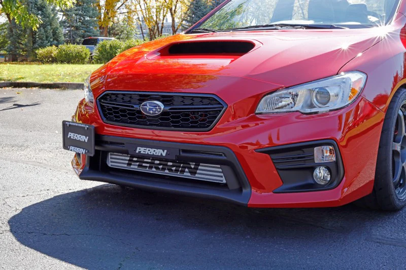 PERRIN 18-21 Subaru WRX/STI (w/FMIC ONLY) License Plate Relocation Kit - Image 5
