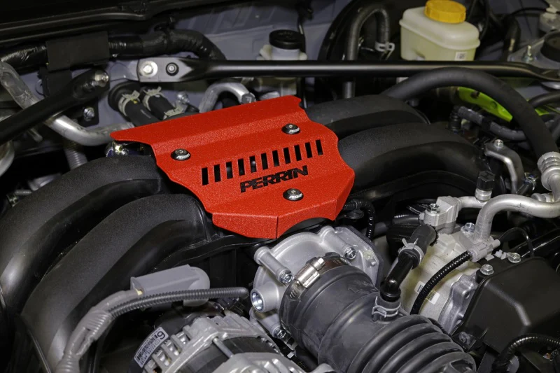 PERRIN 22-25 Subaru BRZ / Toyota GR86 Engine Cover - Red - Image 2