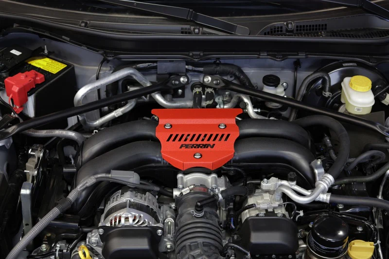 PERRIN 22-25 Subaru BRZ / Toyota GR86 Engine Cover - Red - Image 3