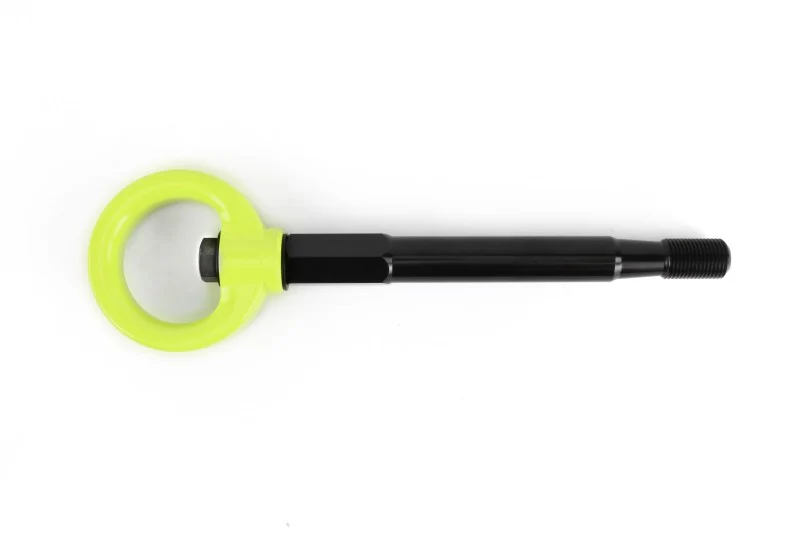 PERRIN 22-26 Subaru WRX / 18-23 Crosstrek / 20-25 OBXT Tow Hook Kit (Front) - Neon Yellow - Image 6