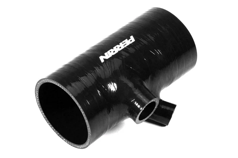 PERRIN 22-26 Subaru WRX / 20-25 LGT & OBXT Turbo Inlet Hose w/Turbo Adapter Flange (Short) - Black - Image 10