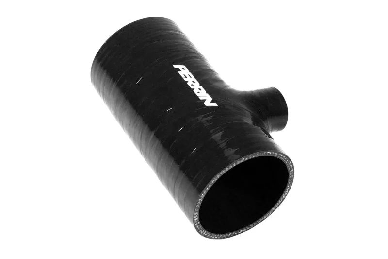 PERRIN 22-26 Subaru WRX / 20-25 LGT & OBXT Turbo Inlet Hose w/Turbo Adapter Flange (Short) - Black - Image 2