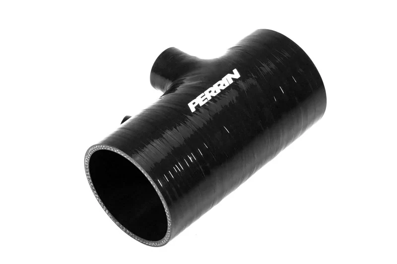 PERRIN 22-26 Subaru WRX / 20-25 LGT & OBXT Turbo Inlet Hose w/Turbo Adapter Flange (Short) - Black - Image 3