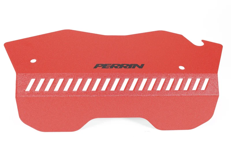 PERRIN 22-26 Subaru WRX Pulley Cover - Red (TALL - For Use w/o PERRIN AOS) - Image 2