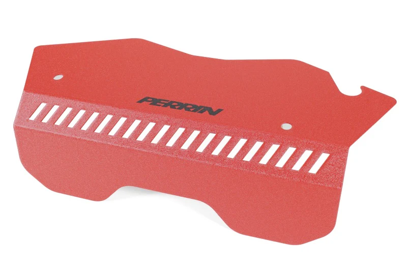 PERRIN 22-26 Subaru WRX Pulley Cover - Red (TALL - For Use w/o PERRIN AOS) - Image 8
