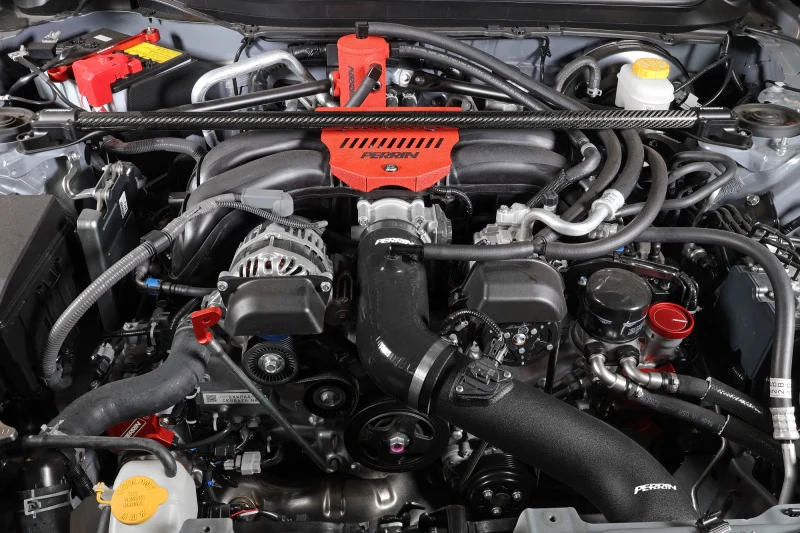 PERRIN 22-25 Subaru BRZ / Toyota GR86 Inlet Hose - Black - Image 2