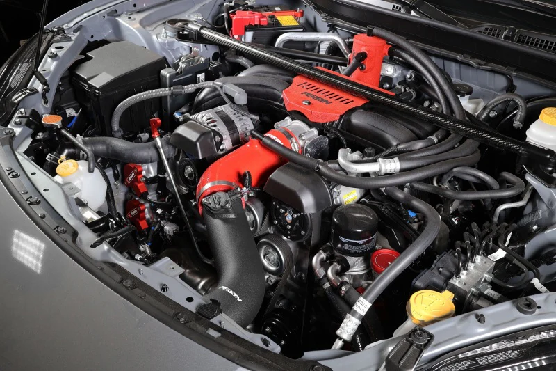 PERRIN 22-26 Subaru BRZ / Toyota GR86 Inlet Hose - Red - Image 11