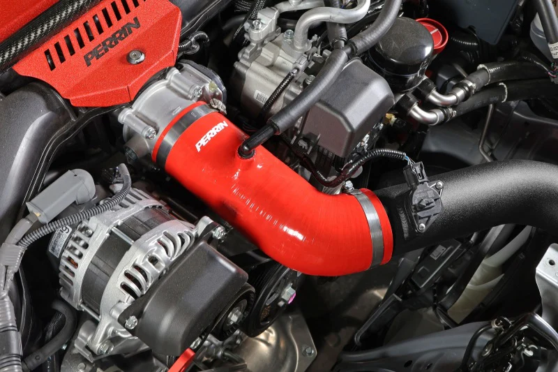 PERRIN 22-26 Subaru BRZ / Toyota GR86 Inlet Hose - Red - Image 13