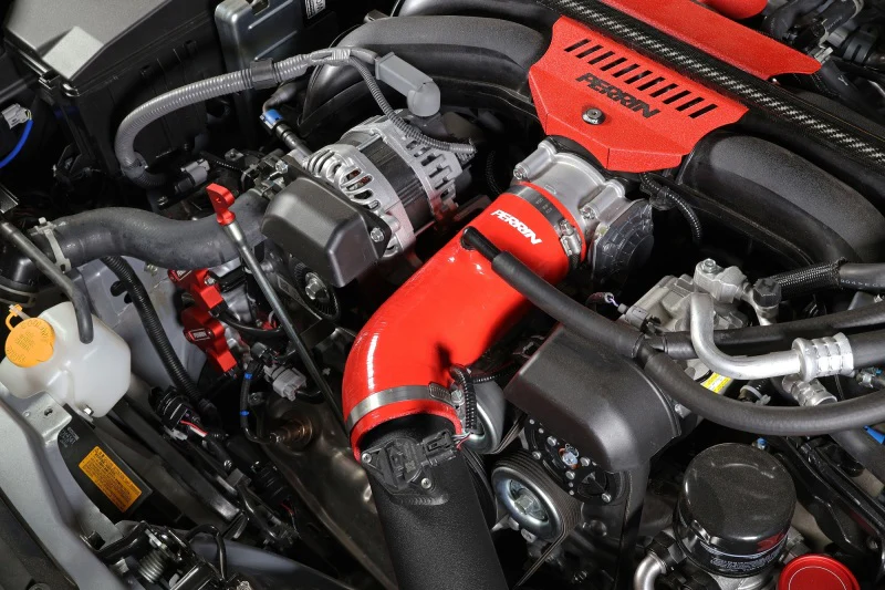 PERRIN 22-26 Subaru BRZ / Toyota GR86 Inlet Hose - Red - Image 5