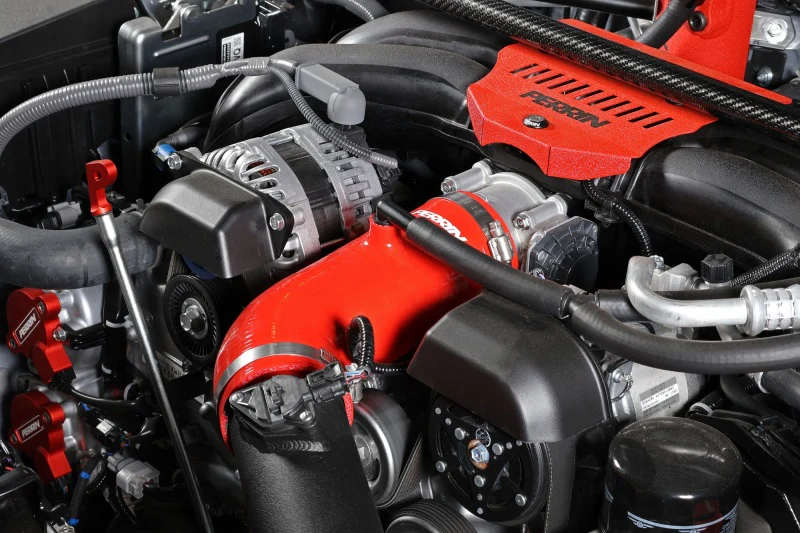 PERRIN 22-26 Subaru BRZ / Toyota GR86 Inlet Hose - Red - Image 6
