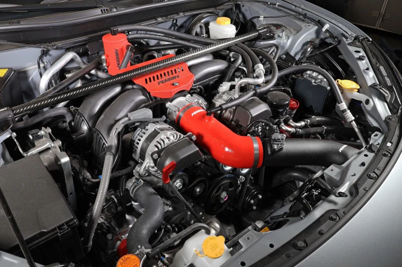 PERRIN 22-26 Subaru BRZ / Toyota GR86 Inlet Hose - Red - Image 8