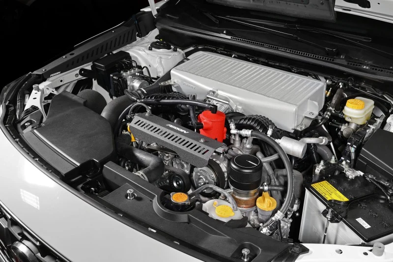 PERRIN 22-24 Subaru WRX Air Oil Separator - Black - Image 2