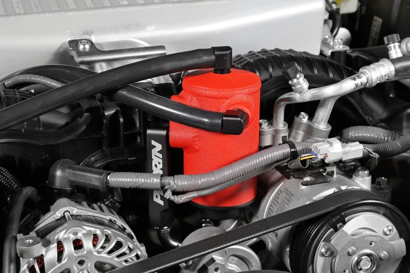 PERRIN 22-24 Subaru WRX Air Oil Separator - Black - Image 3