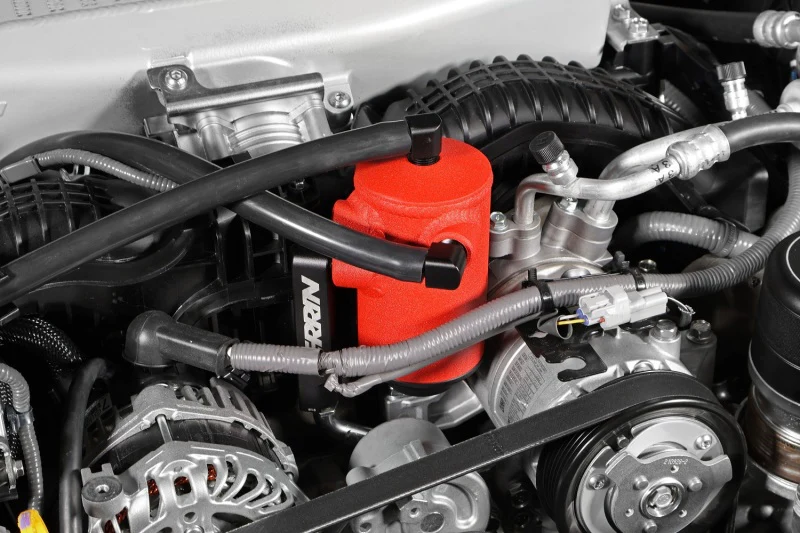 PERRIN 22-24 Subaru WRX Air Oil Separator - Black - Image 9