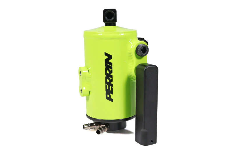 PERRIN 22-24 Subaru WRX Air Oil Separator - Neon Yellow - Image 5