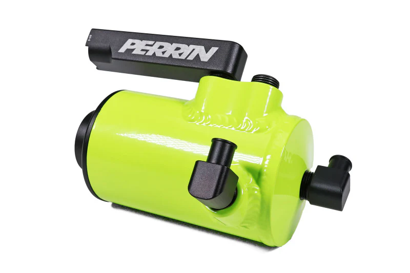PERRIN 22-24 Subaru WRX Air Oil Separator - Neon Yellow - Image 7