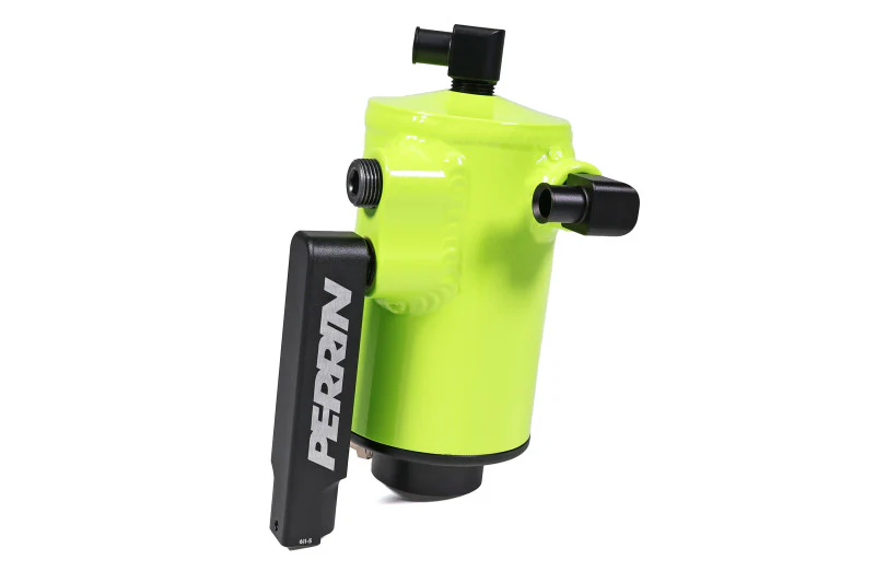 PERRIN 22-24 Subaru WRX Air Oil Separator - Neon Yellow - Image 8