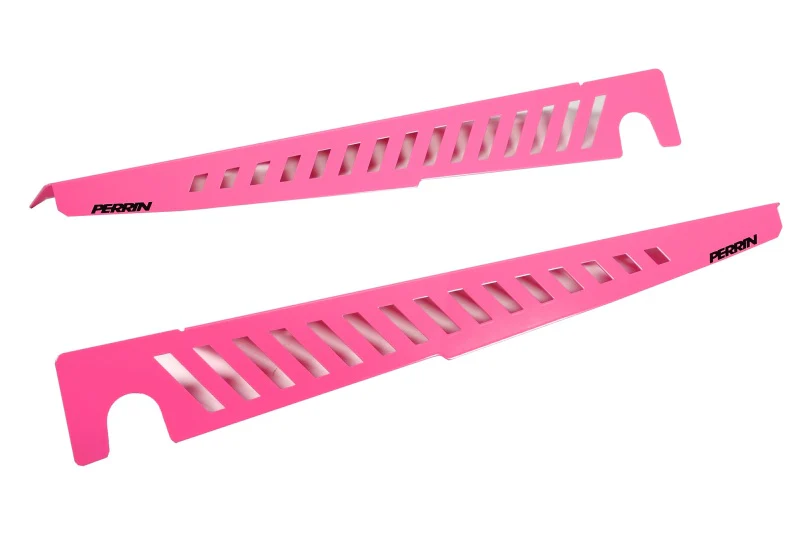 PERRIN 22-26 Subaru WRX Fender Shroud Set - Hyper Pink - Image 3