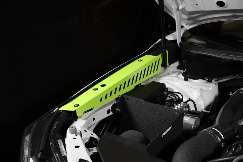 PERRIN 22-26 Subaru WRX Fender Shroud Set - Neon Yellow