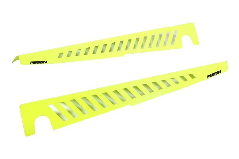 PERRIN 22-26 Subaru WRX Fender Shroud Set - Neon Yellow - Image 3