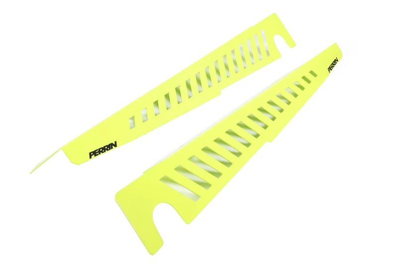 PERRIN 22-26 Subaru WRX Fender Shroud Set - Neon Yellow - Image 4