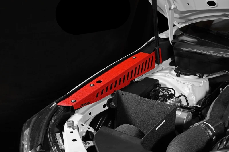 PERRIN 22-26 Subaru WRX Fender Shroud Set - Red - Image 4